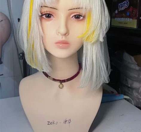 【接单】王者荣耀~镜 炽阳神光cos假发造...