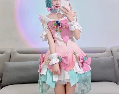 瑶妹时之祈愿cos服大全套，除鞋，王者荣耀...