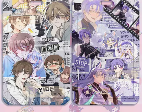 新世界狂欢八云昆西奥利文周边卡套校牌饭卡门...