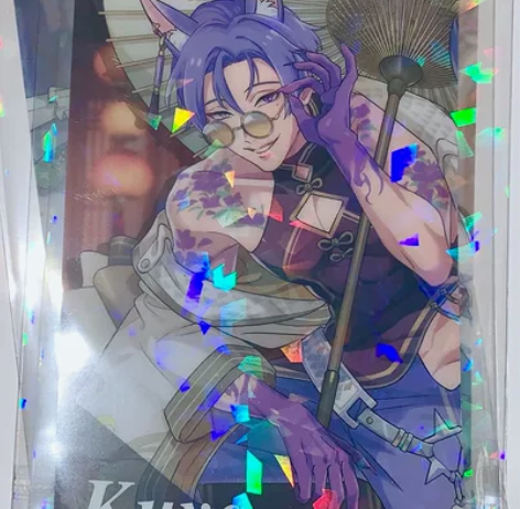 玖夜 新世界狂欢特装设定集特典 书签透卡 ...