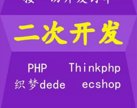 php二次开发软件开发定制前端后端管理系统...