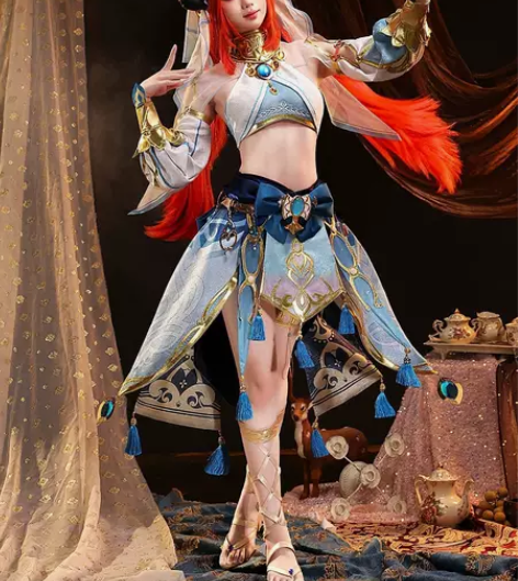 三分妄想原神cos服妮露cosplay女装...