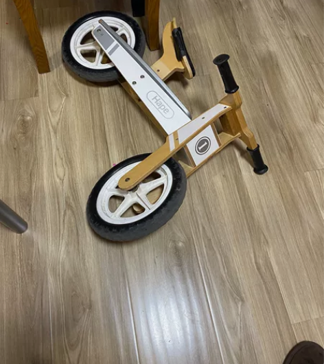 Hape平衡车 木质的 很好骑 也很好看 ...