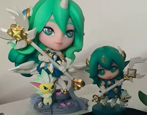 借图出英雄联盟lol索拉卡奶妈手办 准备搬...