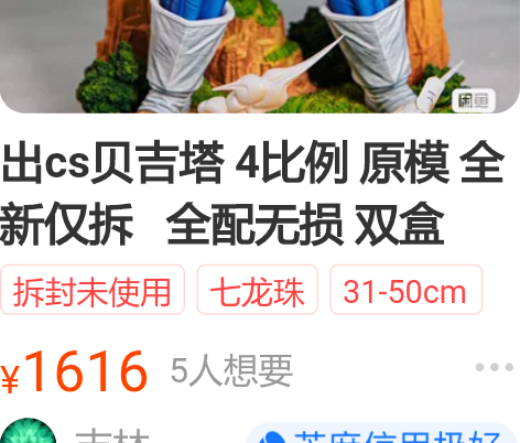 出cs贝吉塔 4比例 原模 全新仅拆   ...