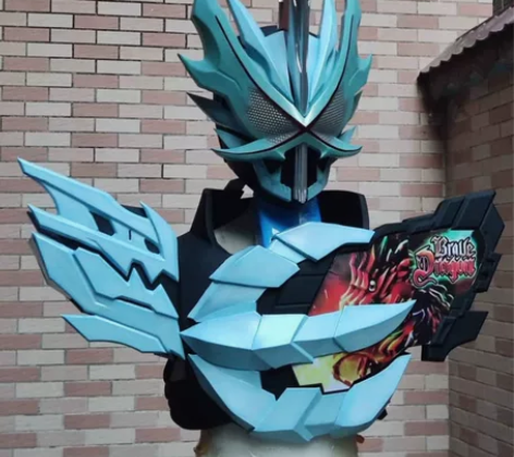 假面骑士圣刃远古龙形态EVA图纸 远古龙图...