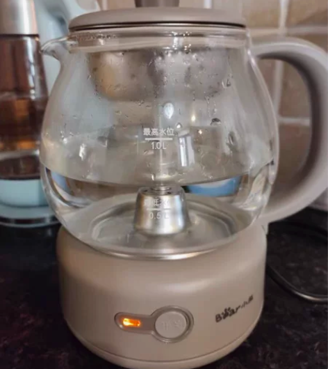 小熊煮茶器ZCQ-A10Q1灰色家用烧水壶...