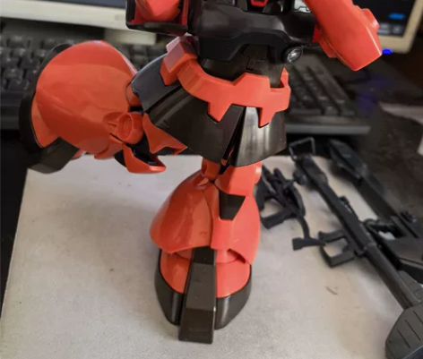 包邮大班MG夏亚大魔，拼装成品，拍的实物照...