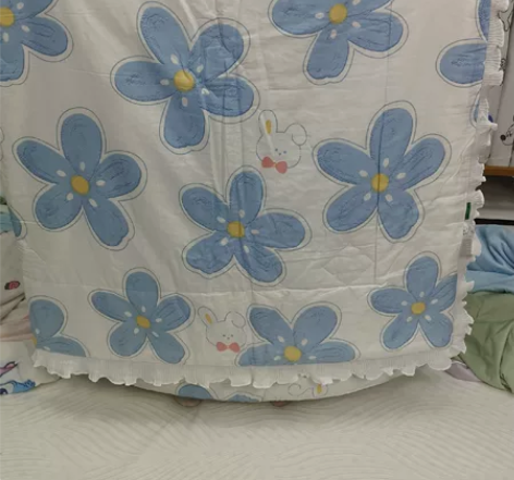 100%纯棉夏凉被，直播不做了，样品直接处...