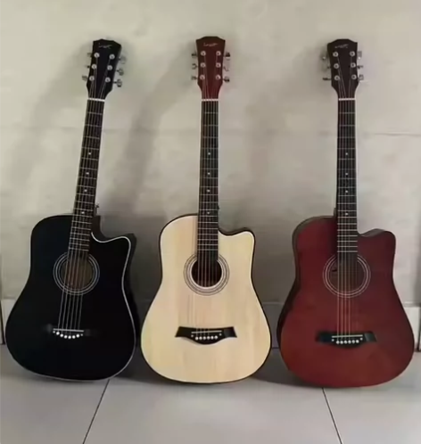 【厂家直销，原价七八百】40寸单板吉他初学...