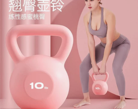 朗威壶铃女士健身家用男士哑铃练臀翘臀神器专...