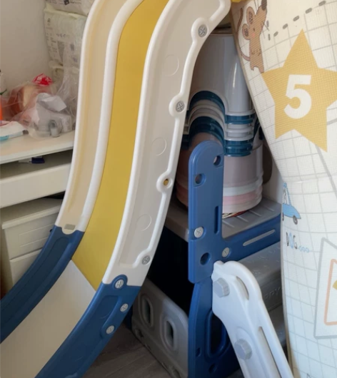 迈奇滑梯  拼接 98新  孩子不玩 感兴...