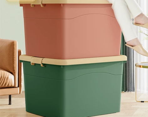 极速佳帮手整理加厚北欧特大号塑料收纳箱盒家...