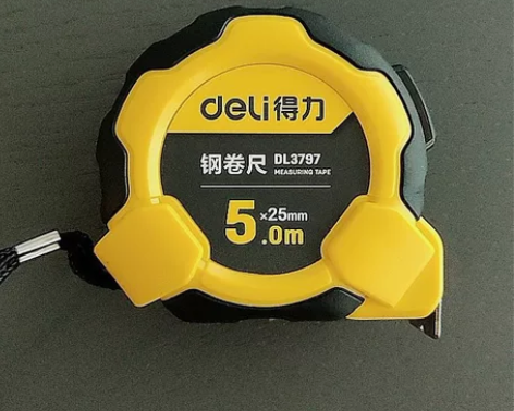 得力工具钢卷尺测量便携加厚耐用 厂家清理库...