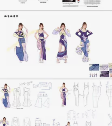 服装设计专业毕业设计成衣（可以租用） 服装...