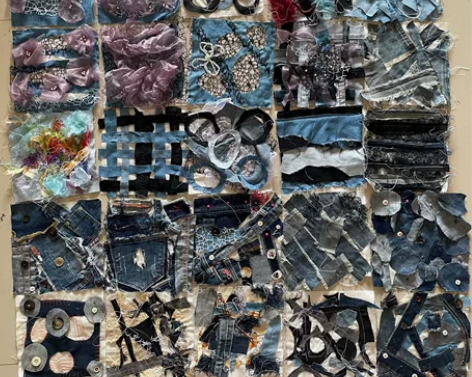 【20x20cm】面料改造，面料再造，服装...