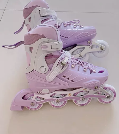 【折扣捡漏】斯威溜冰鞋T5闪光儿童可调男女...