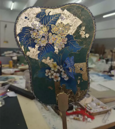 学国画的 放一些扇子作品 可以定制~