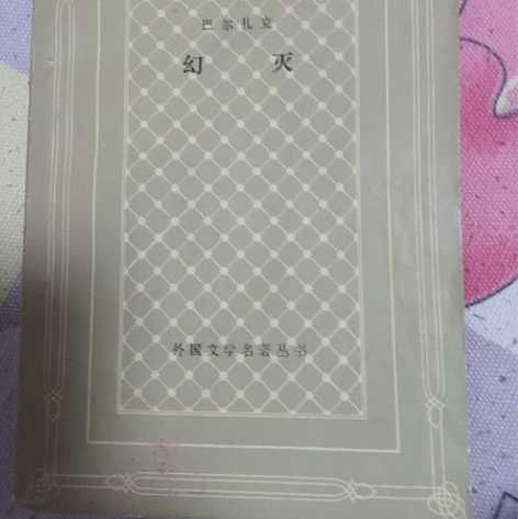 幻灭，巴尔扎克著，傅雷译，网格皮，人民文学...