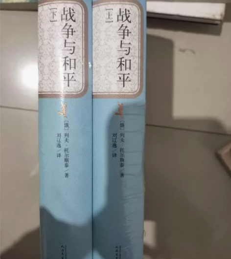 战争与和平上下册[大哭] 20元俩本了[大...