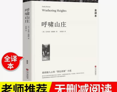 呼啸山庄正版原著原版中文版初中生高中生语文...