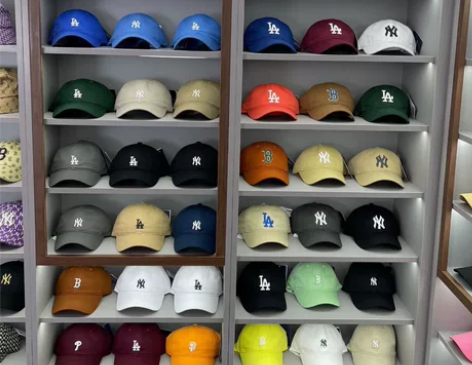 正品MLB帽子NY洋基队碳黑色小标鸭舌帽大...