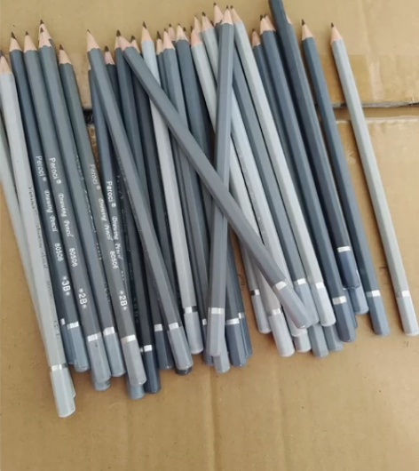 29.9元100支素描铅笔型号混合软硬都有...