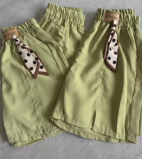 19.9元包邮!夏季流行绿色儿童透气雪纺五...