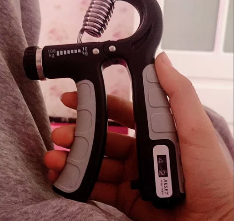 捡漏便宜出握力器手指锻炼可计数可调节锻炼手...