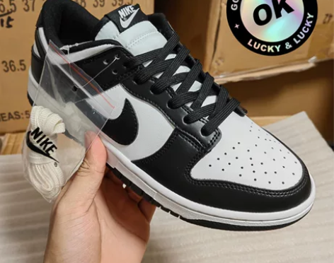 Nike/耐克黑白熊猫dunk经典时尚男女...