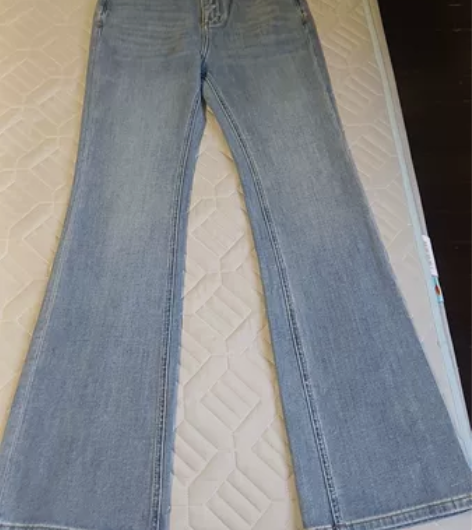 全新女神裤四面弹喇叭裤28码#牛仔裤 春秋...