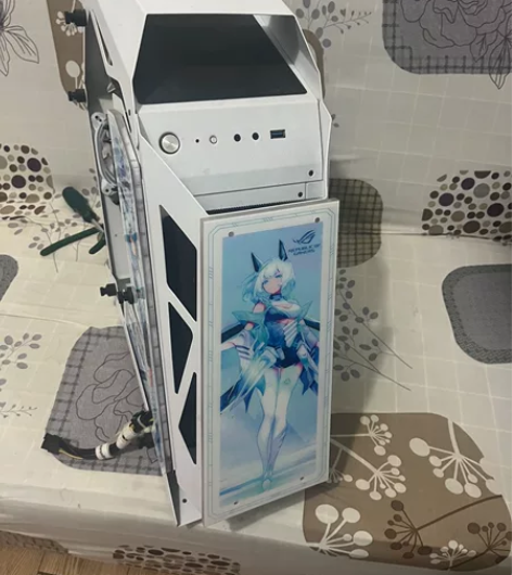 吹雪定制机箱，因电脑升级 出，机箱?定制灯...