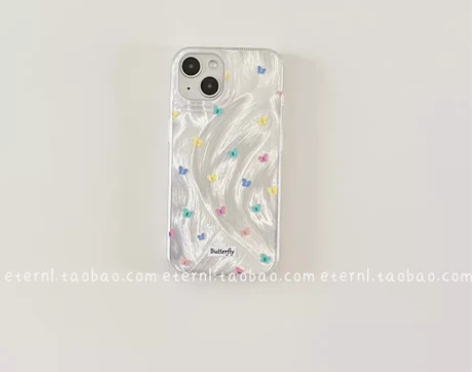 小众蝴蝶IMD手机壳羽纱适用vivox10...