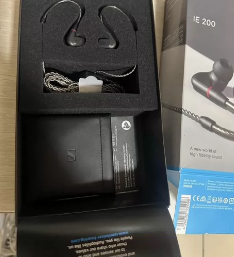 森海塞尔IE200，国行已拆封的，包装配件...