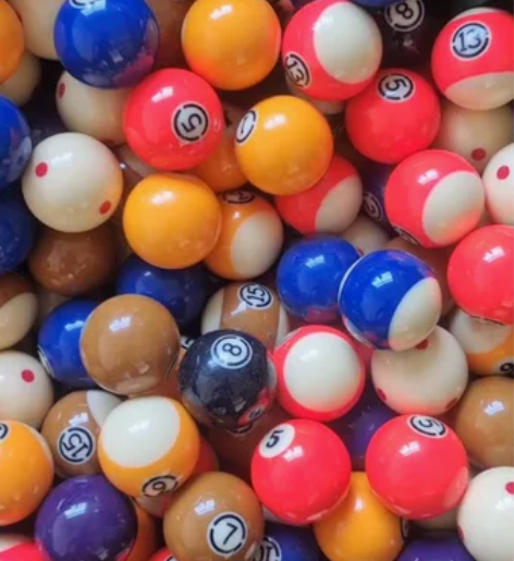 #台球杆 台球母，57.2mm大号球，8A...