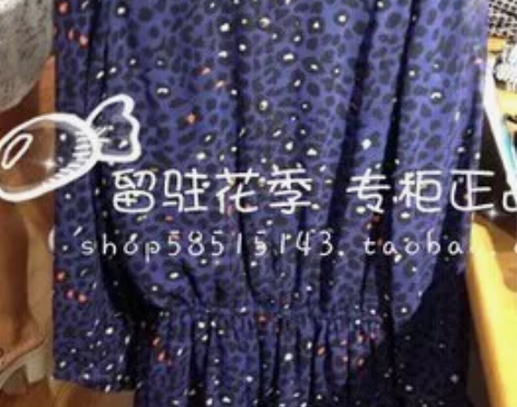 专柜正品代购 拉夏贝尔淑女 14秋款 连衣...
