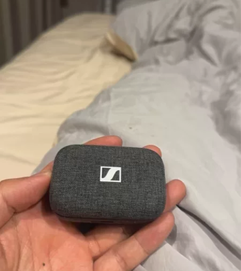 国行98新森海塞尔真无线三代蓝牙耳机石墨灰...