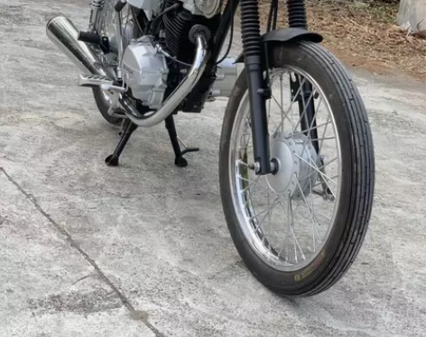 二手摩托车五羊本田cg125复古平板车 造...