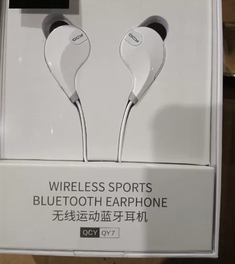 QCY无线运动蓝牙耳机QY-7入耳式通用耳...