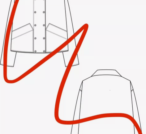 服装款式图代画 服装线稿代画等 有现成服装...