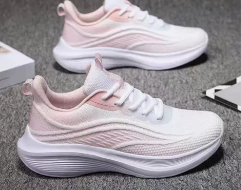 品牌女鞋运动鞋女夏季新款跑鞋减震鞋子软底网...