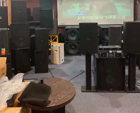 JBL。KTV音响套装。 家庭KTV音响套...