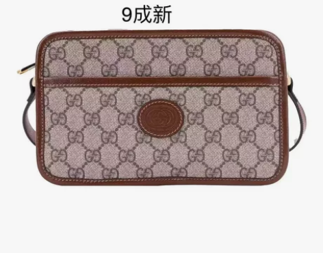 9成新法国直邮GUC-CI/古-驰饰互扣式...