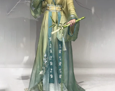 ?仙楚姬原创汉服战国袍交领大袖齐腰大放量日...