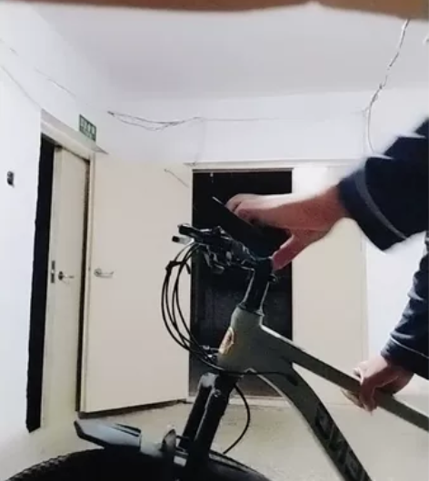 4月份在实体店买的山地自行车，凤凰Phoe...