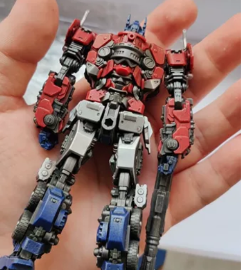 小号手变形金刚外传版擎天柱 外传柱 已喷漆...