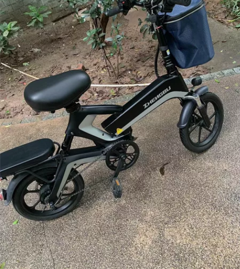 正步高端 k6折叠电动自行车,去年升级原厂...