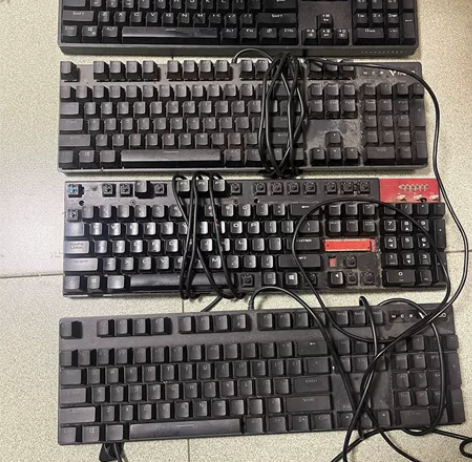 雷柏 雷神  伊拉克成色机械键盘 40一把...