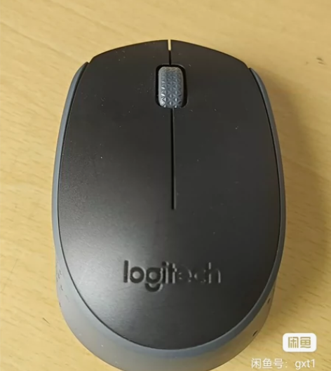 #无线键鼠套装 罗技M171无线黑色鼠标，...