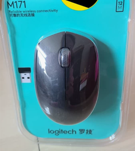 罗技M171 全新无线鼠标两种 两个鼠标。...